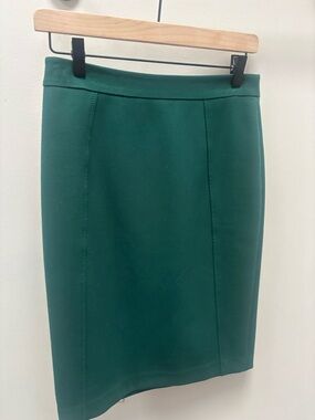 Halogen Emerald Green Pencil Skirt